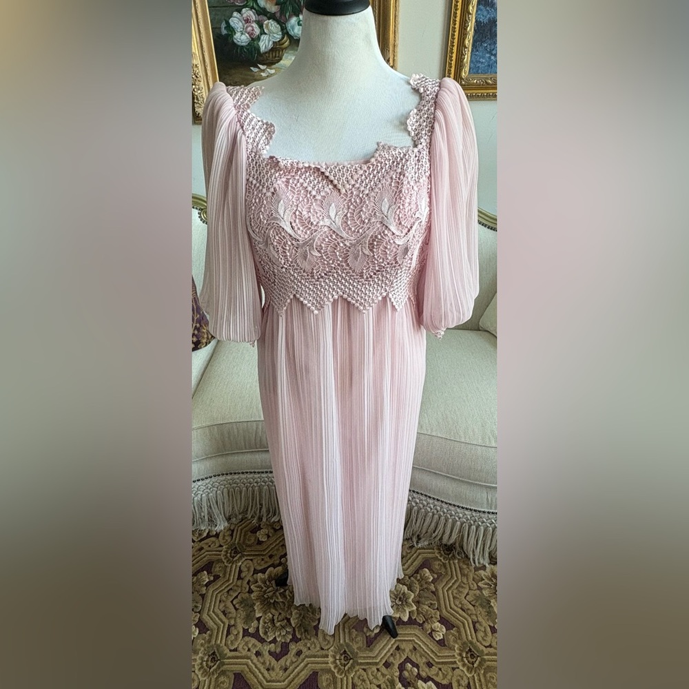 Vintage Miss Elliette Soft Pink Dress